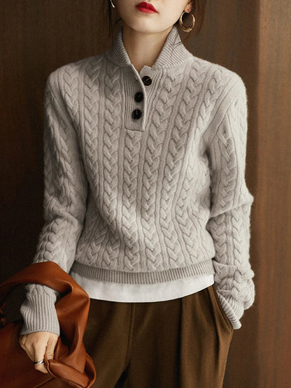Women's Arden Jumper with Button Front