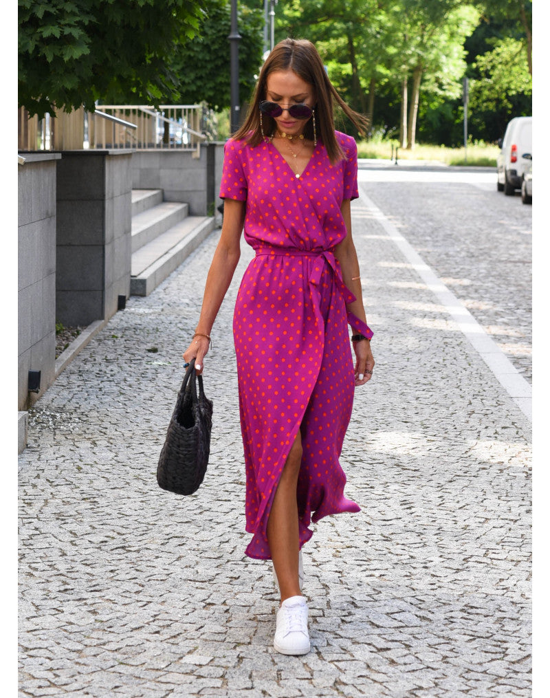 Leanne | Women's Elegant Tummy Covering Midi Dress