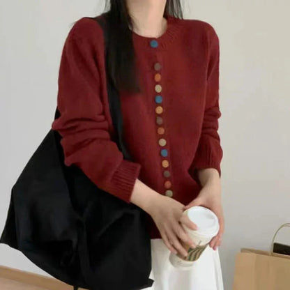 Women's The Celestine | Cardigan with Crew Neck