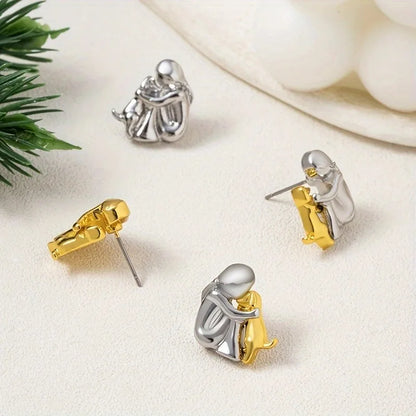 Lisa Dog-Themed Icon Earrings