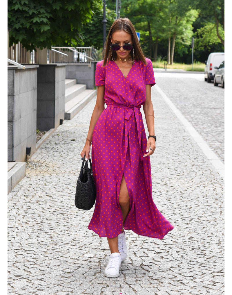 Leanne | Women's Elegant Tummy Covering Midi Dress