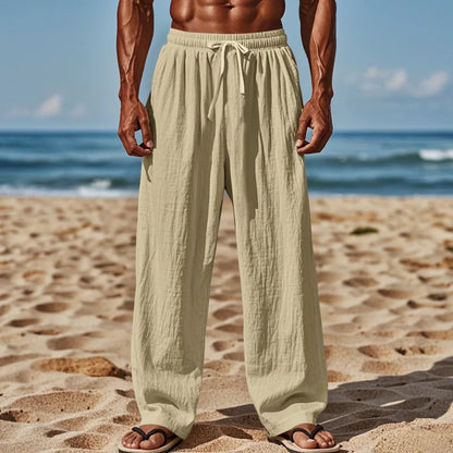 Zairre | Women's Relaxed Beach Trousers with Drawstring