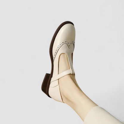 Olyssiah | Women's Cushioned Buckle Orthopedic Mary Jane Shoes