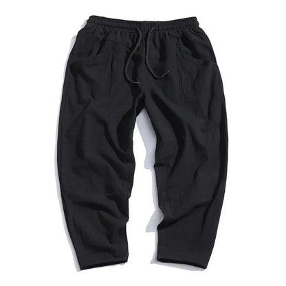 Kyoto | Women's Cropped Trousers with Drawstring