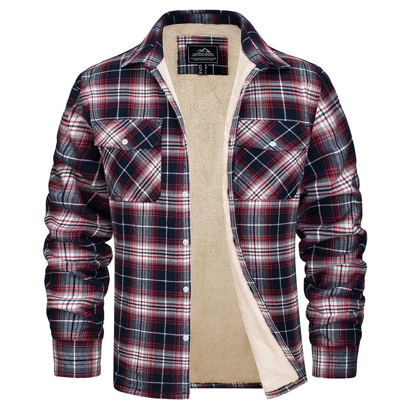 Matteo | Checked Hybrid Jacket with Pockets