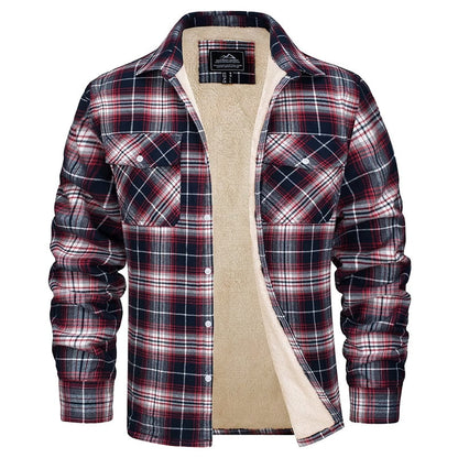 Matteo | Checked Hybrid Jacket with Pockets