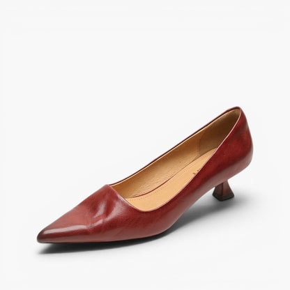 Serane Leather Heels
