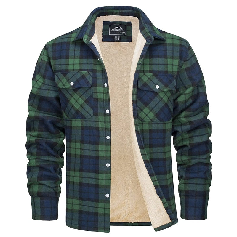 Matteo | Checked Hybrid Jacket with Pockets