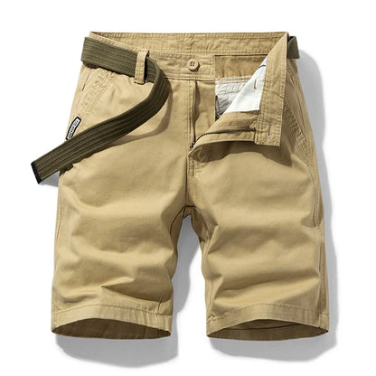 Sergio | Men's Utility Belted Shorts with Pockets
