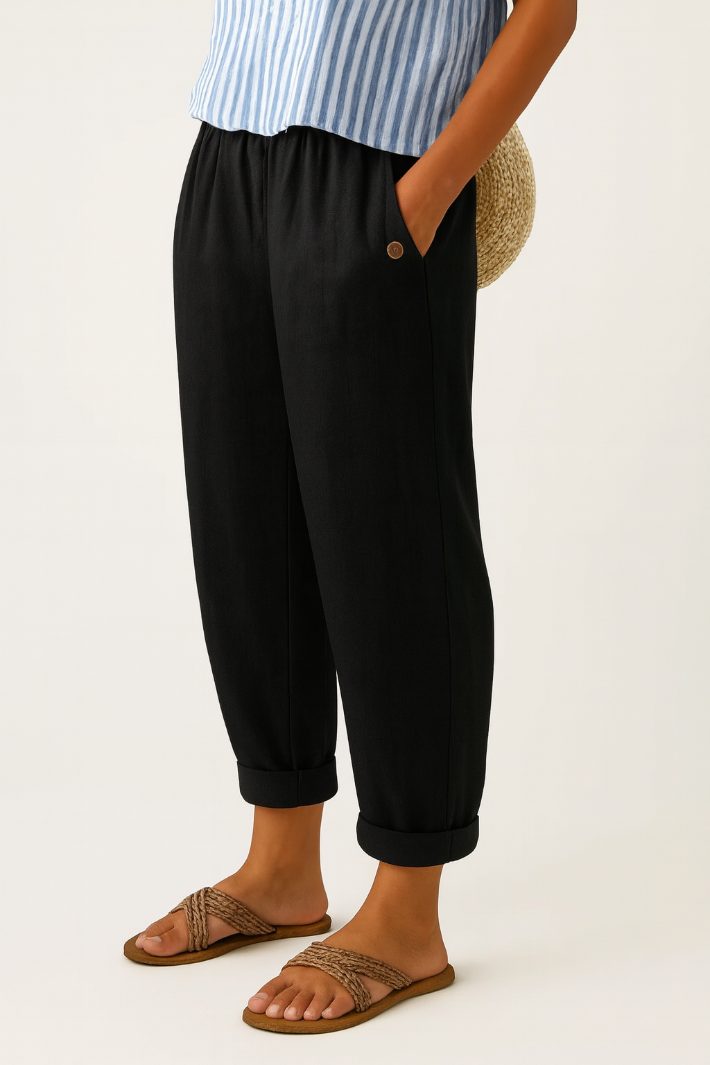 Women's Romina Classic Trousers with Pockets