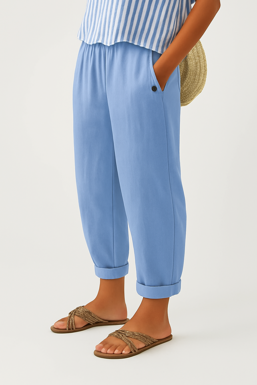 Women's Romina Classic Trousers with Pockets