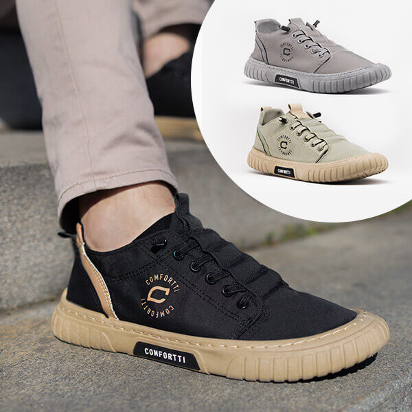 Reelstep | Cushioned Lace-Up Ultra Light Men's Footwear