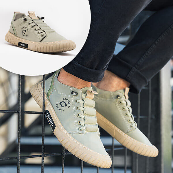 Reelstep | Cushioned Lace-Up Ultra Light Men's Footwear