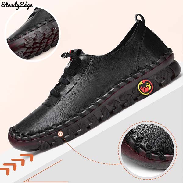 Steadyedge | Women's Cushioned Lace-Up Comfort Shoes