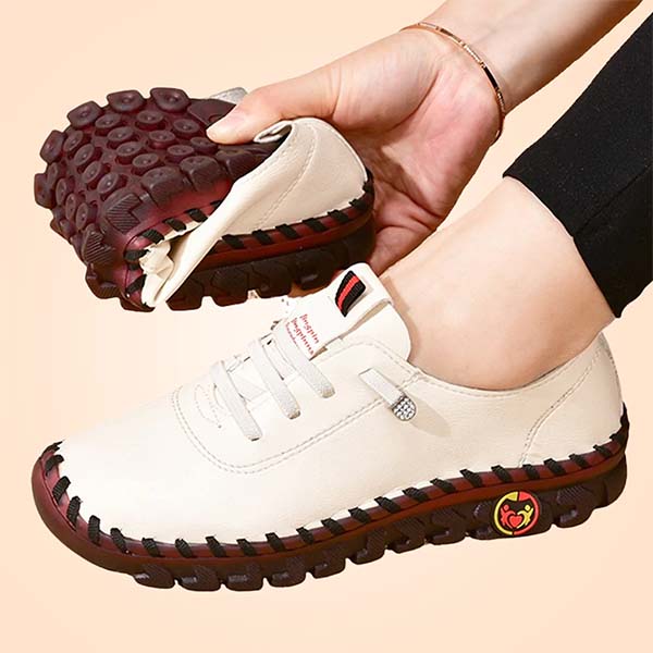 Steadyedge | Women's Cushioned Lace-Up Comfort Shoes