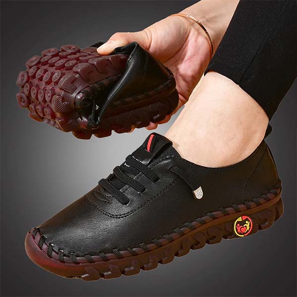 Steadyedge | Women's Cushioned Lace-Up Comfort Shoes