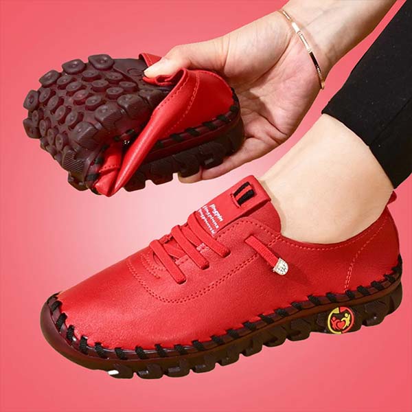 Steadyedge | Women's Cushioned Lace-Up Comfort Shoes
