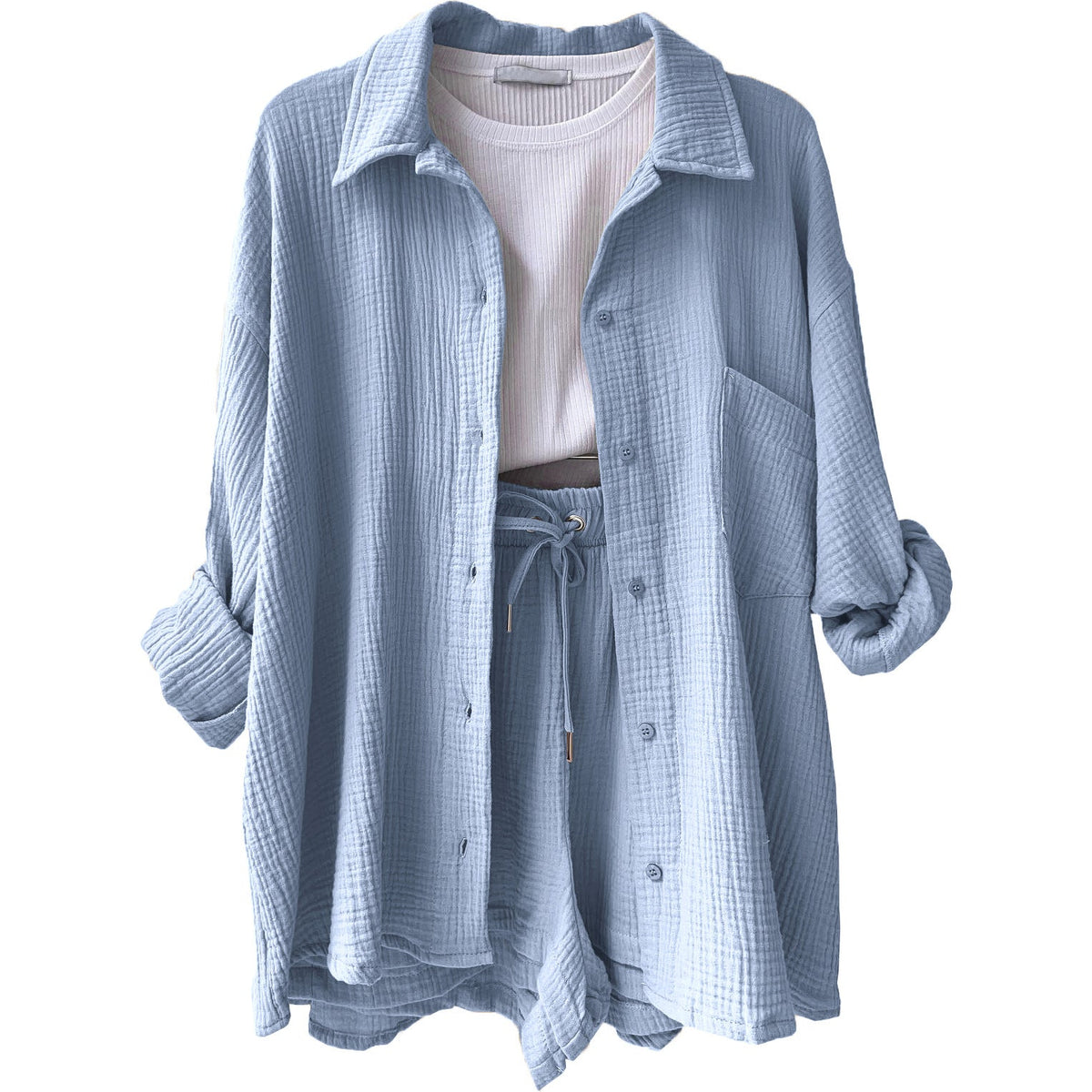 Kalista | Women's Relaxed Two-Piece Set with Long Sleeve