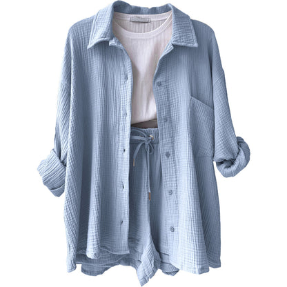 Kalista | Women's Relaxed Two-Piece Set with Long Sleeve