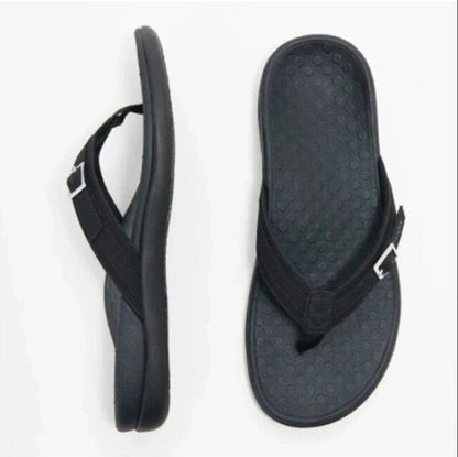 Cushioned Open-Toe Orthopedic Arch Support Flip Flops for Women