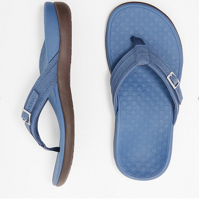 Cushioned Open-Toe Orthopedic Arch Support Flip Flops for Women