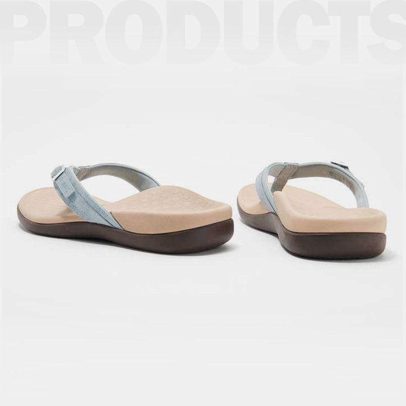 Cushioned Open-Toe Orthopedic Arch Support Flip Flops for Women