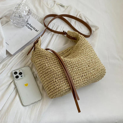 Arnljot | Structured Shoulder Bag in Woven Style