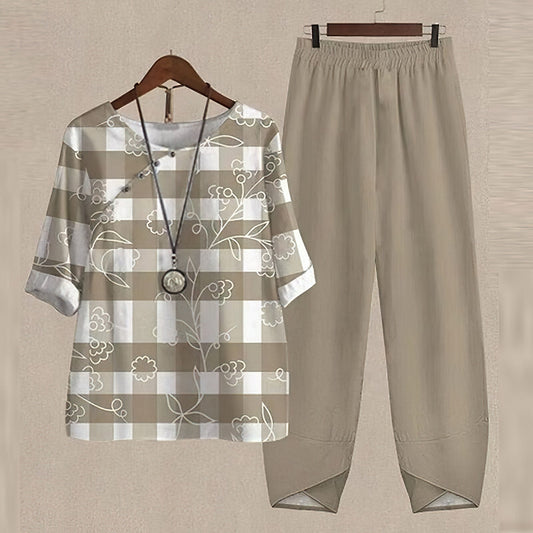 Alberta | Women's Relaxed 2-Piece Autumn Comfort Set