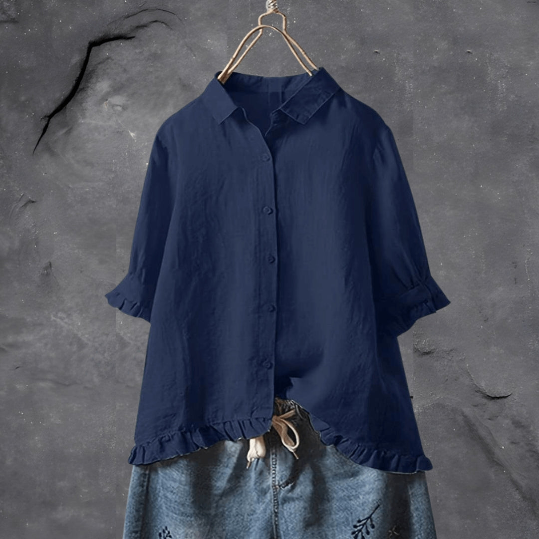 Celeste | Women's Longline Elegant & Refined Shirt