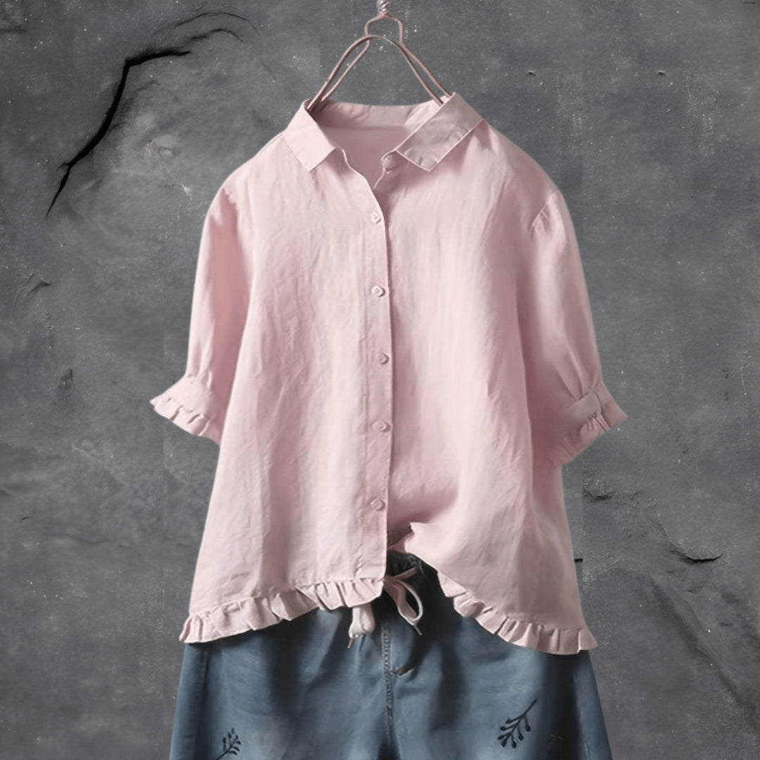 Celeste | Women's Longline Elegant & Refined Shirt