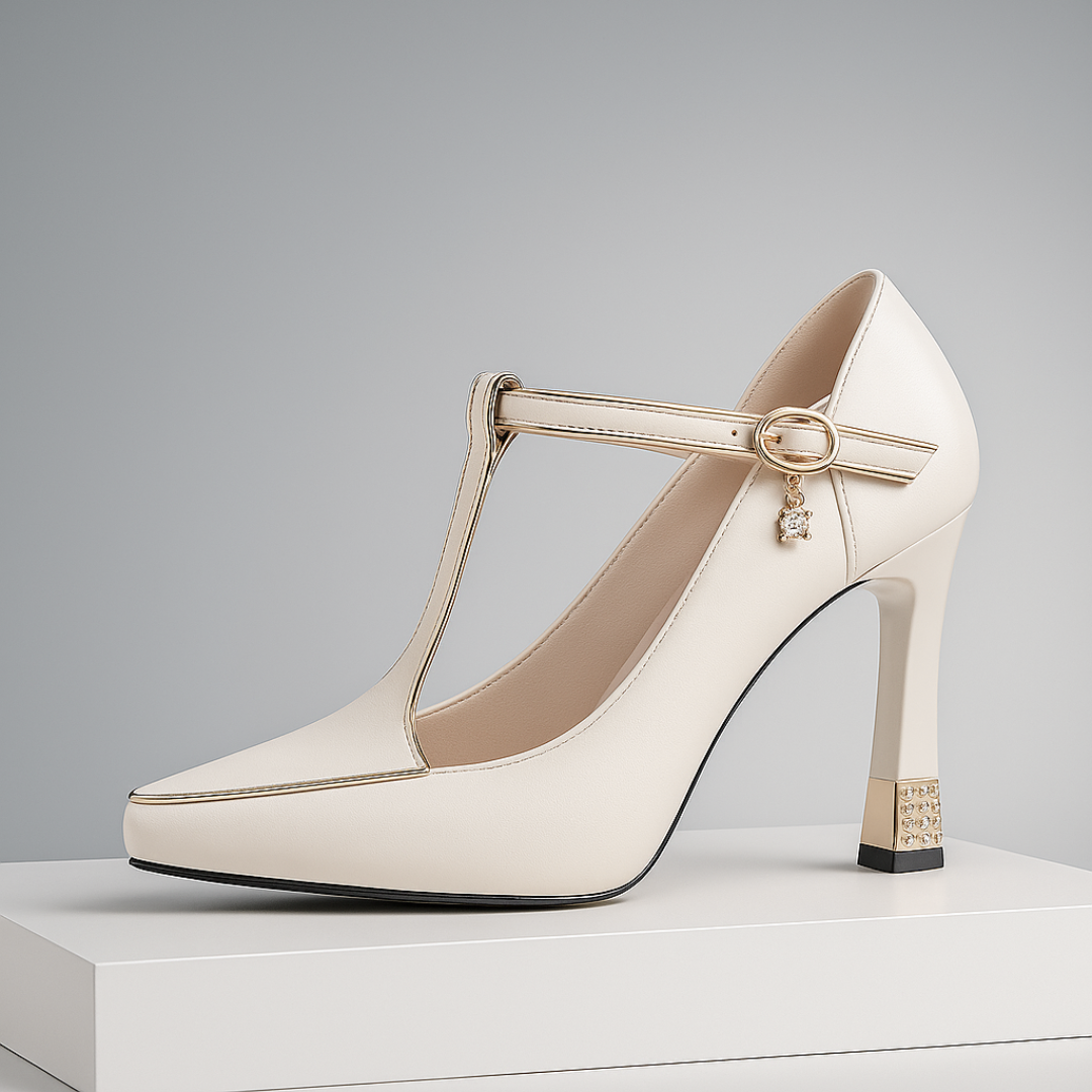 Viv | Women's Orthopedic Buckle Sophisticated Heels