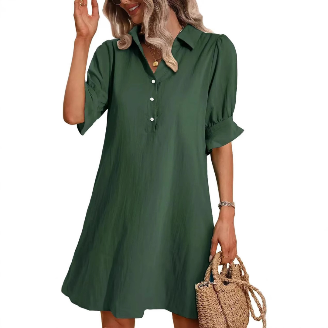 Elara | Women's Relaxed Elegant Midi Dress