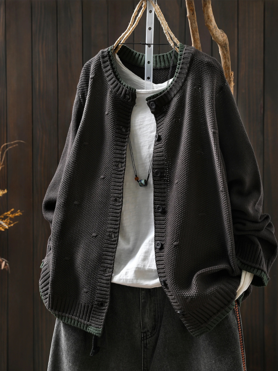 Women's Relaxed The Isolde | Textured Cardigan