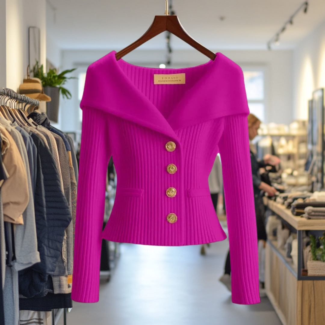 Elise | Women's Longline Luxurious Cardigan