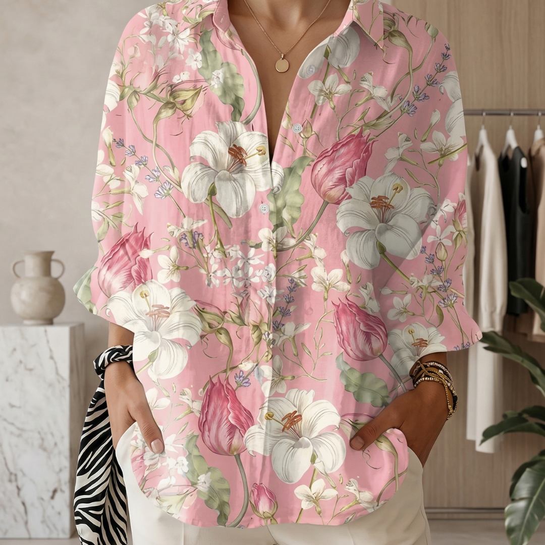 Rosalie | Women's Relaxed Floral Garden Top
