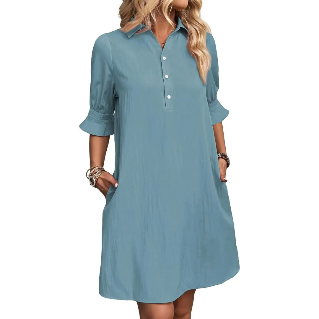 Elara | Women's Relaxed Elegant Midi Dress
