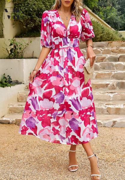 Arianne | Elegant Midi Dress for Women
