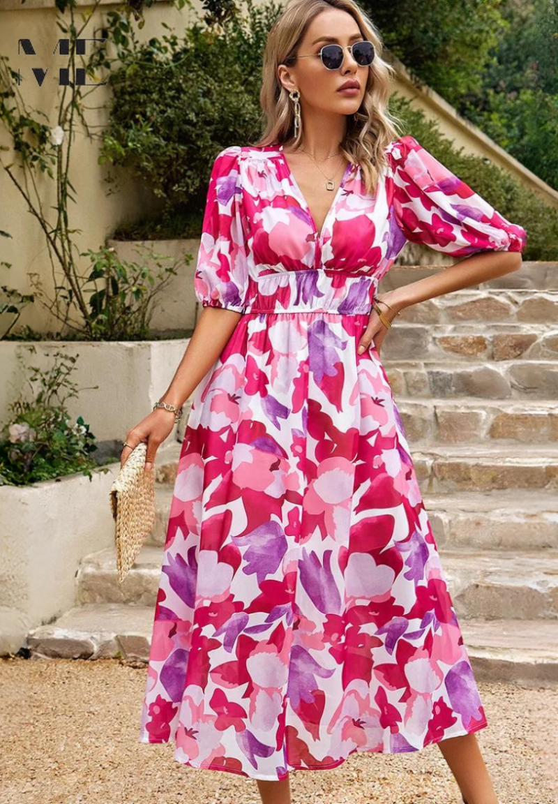 Arianne | Elegant Midi Dress for Women