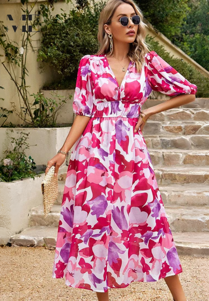 Arianne | Elegant Midi Dress for Women