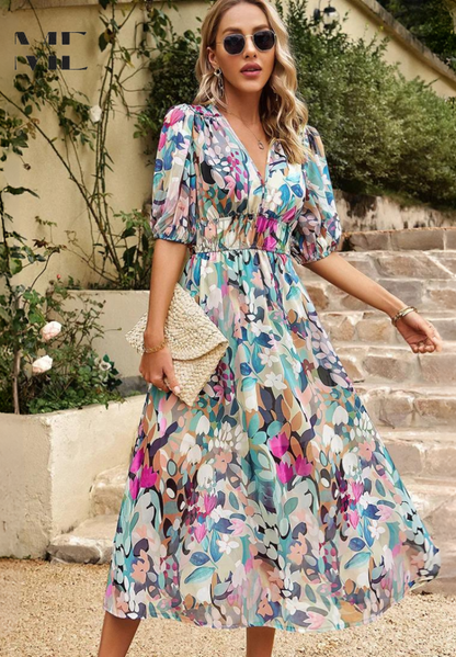 Danielle | Women's Luxury Timeless Midi Dress (Almost Sold Out)