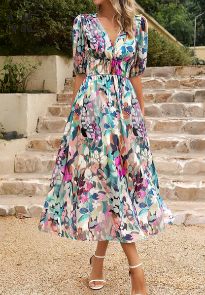 Danielle | Women's Luxury Timeless Midi Dress (Almost Sold Out)