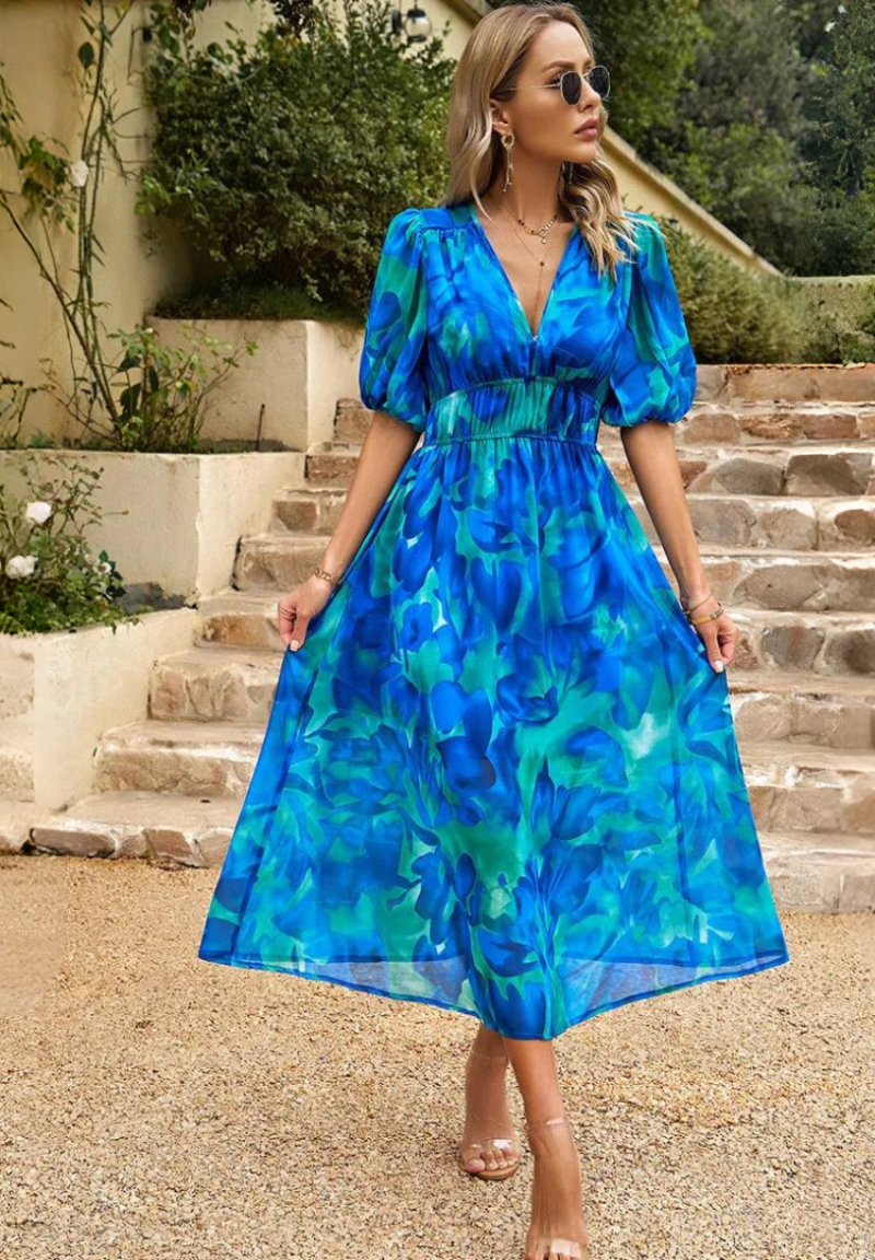 Danielle | Women's Luxury Timeless Midi Dress (Almost Sold Out)