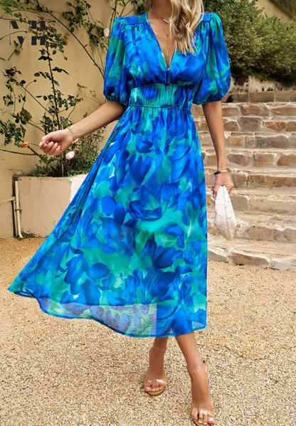 Aria | Elegant Midi Dress for Women