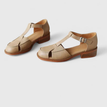 Thalina | Women's Cushioned Open-Toe Elegant Mary Jane Sandals
