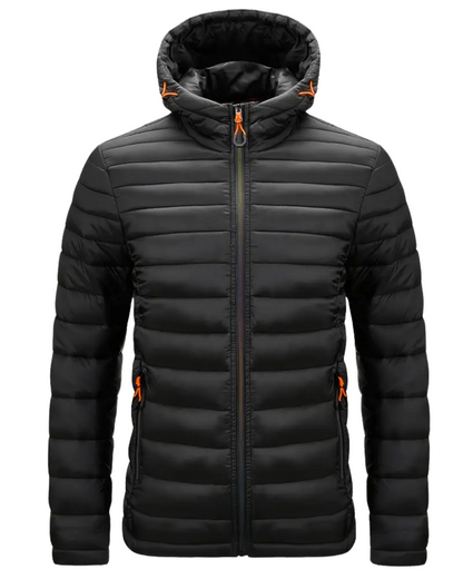 Men's Elegant Hooded Jacket with Hooded