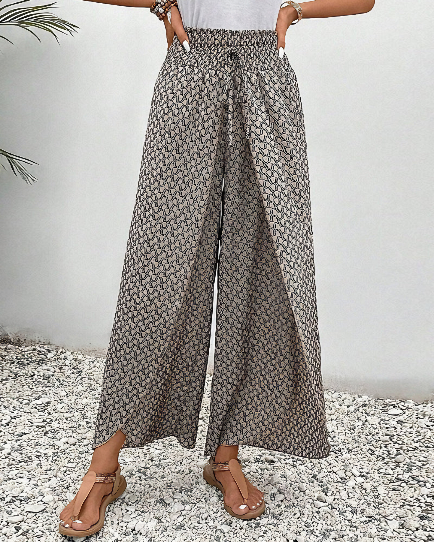 Noor | Women's Relaxed Wide Leg Trousers