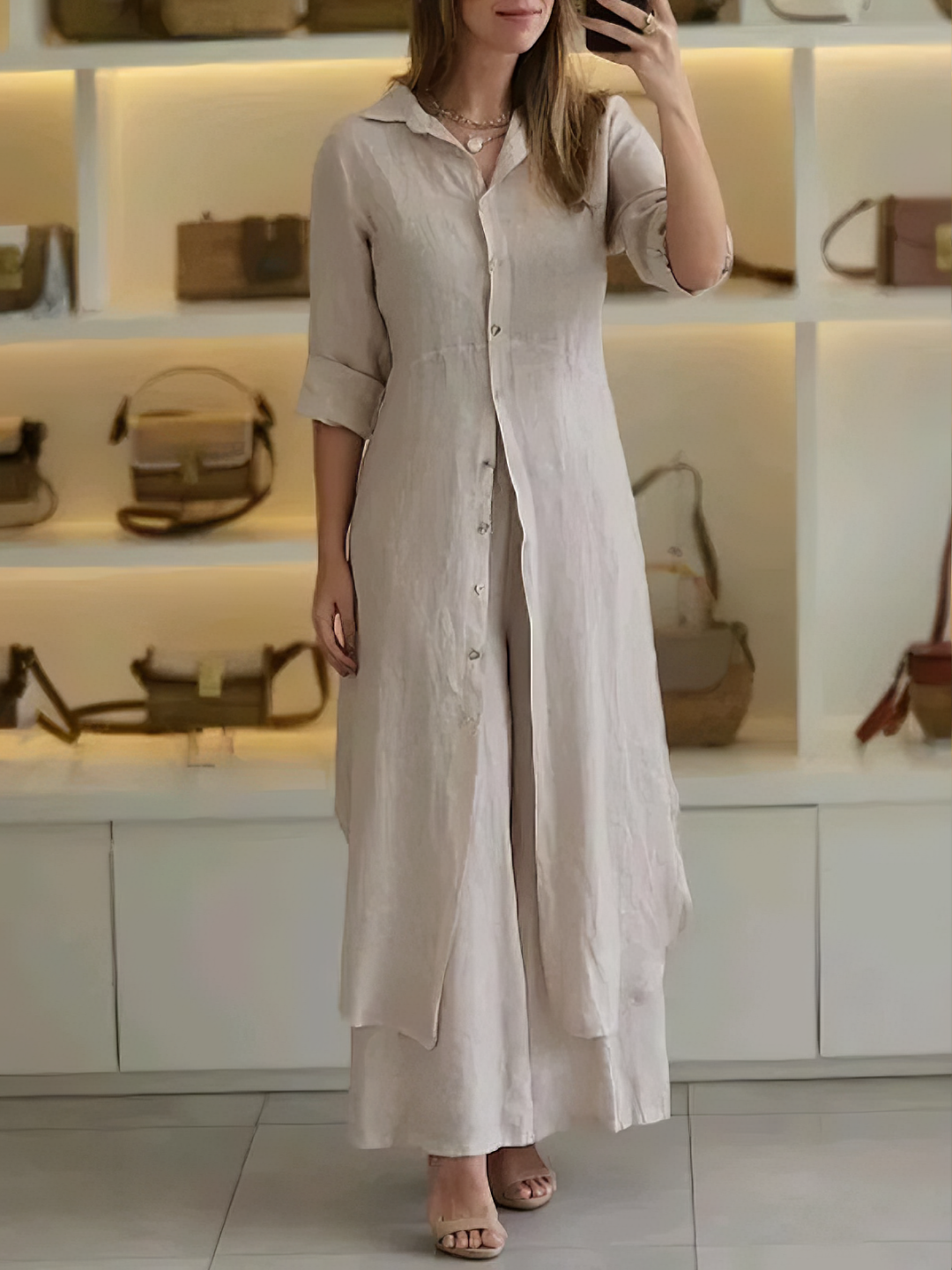 Vivenne | Women's Relaxed Luxury Two-Piece Set (Almost Sold Out)