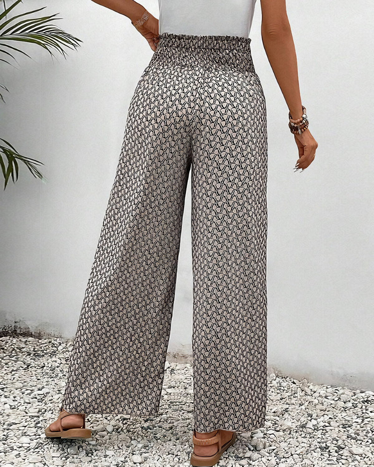 Noor | Women's Relaxed Wide Leg Trousers