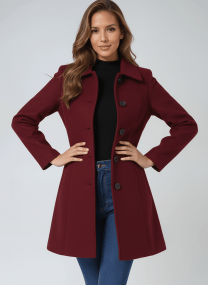 Helena | Women's One-Button Winter Coat