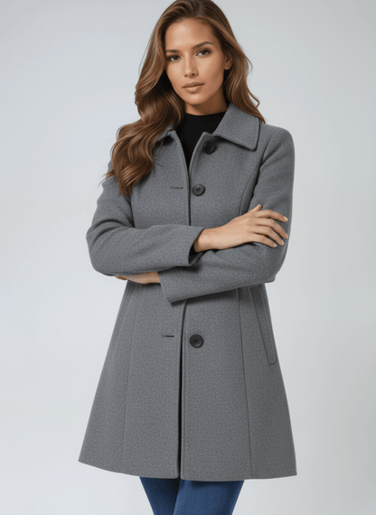 Helena | Women's One-Button Winter Coat